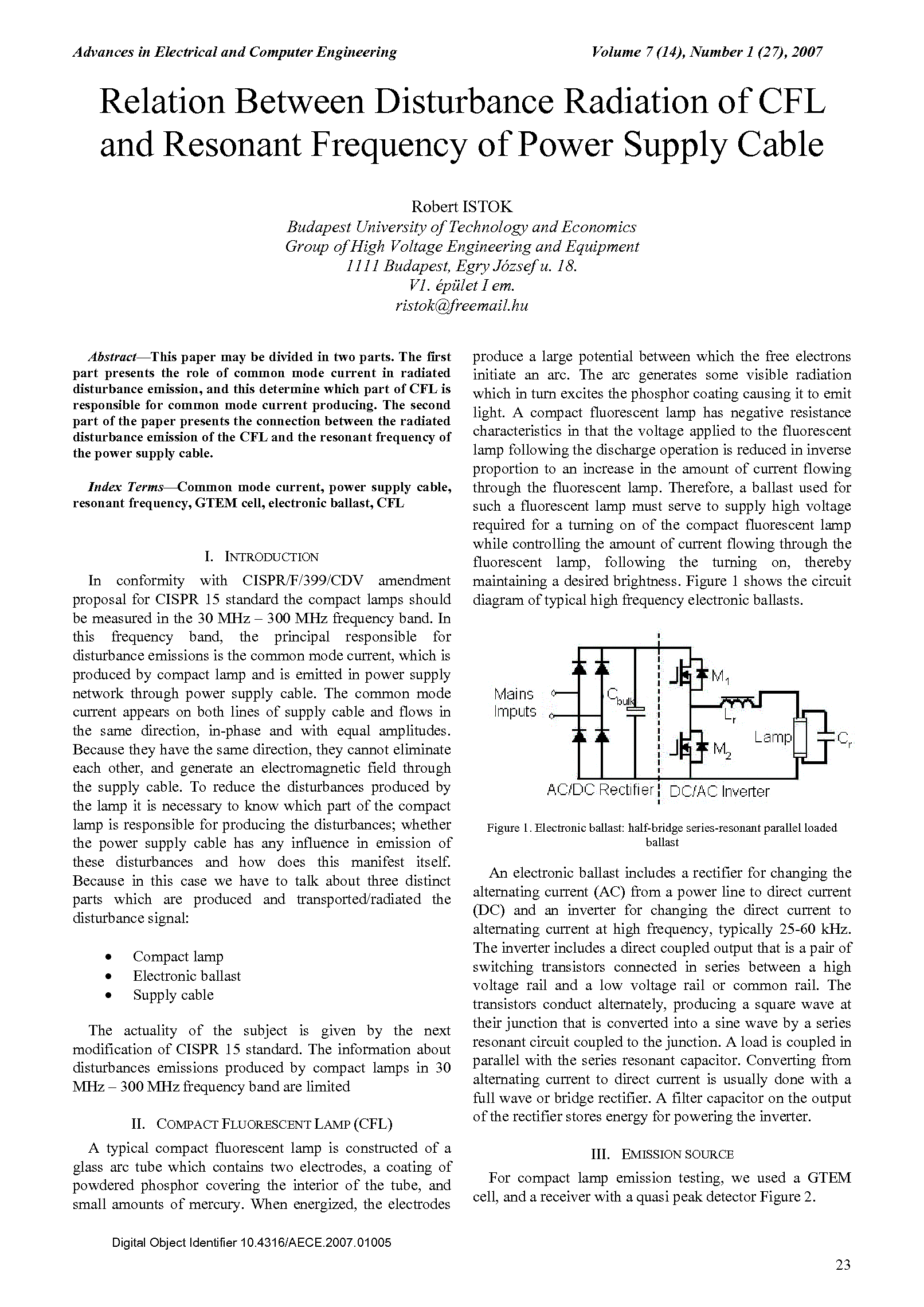 PDF Quickview for paper with DOI:10.4316/AECE.2007.01005