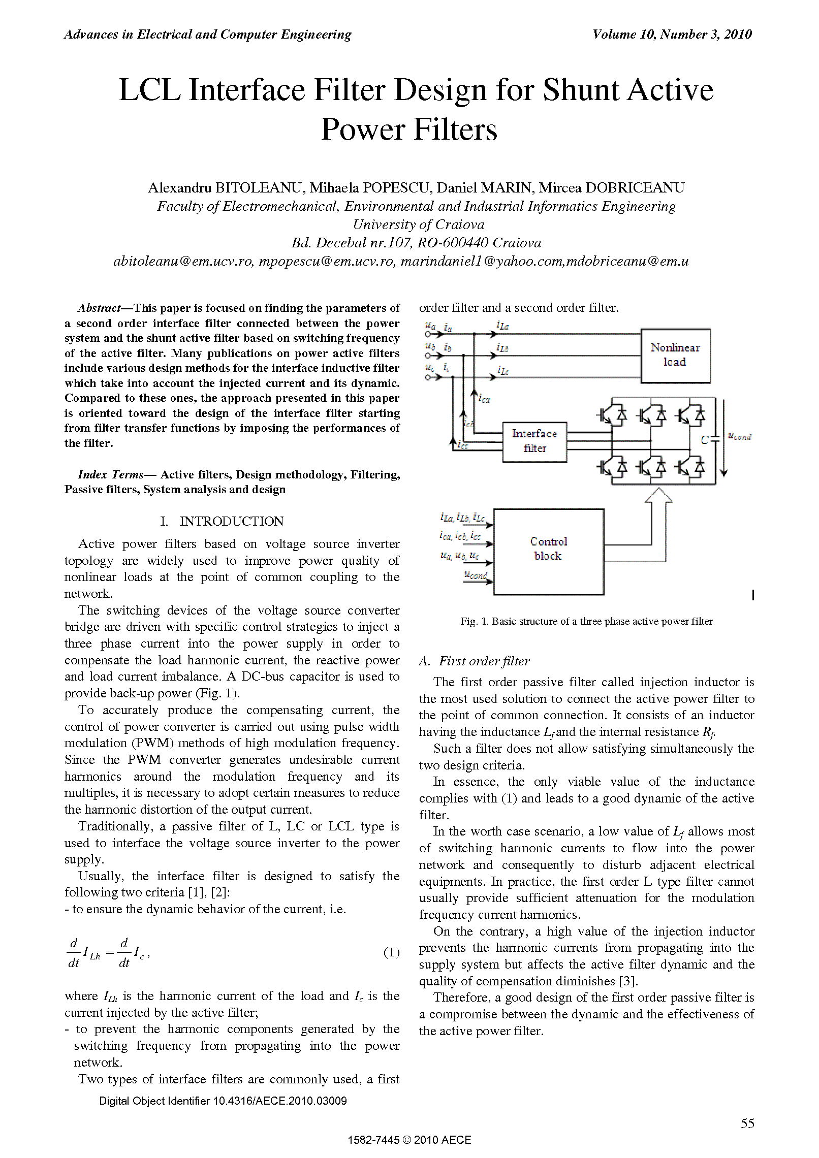 PDF Quickview for paper with DOI:10.4316/AECE.2010.03009