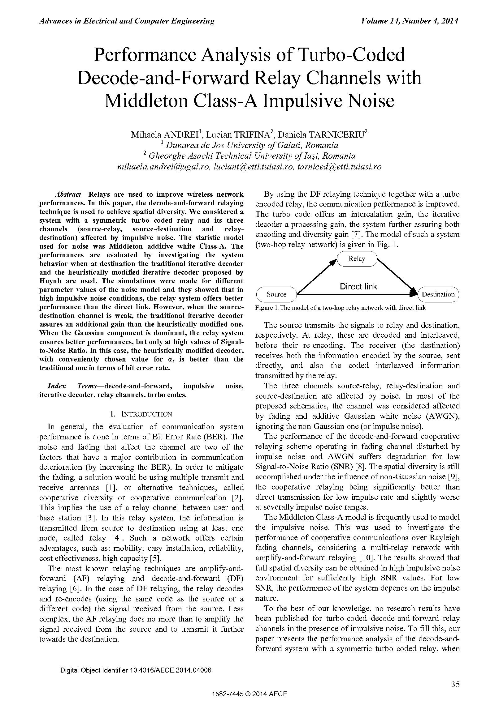 PDF Quickview for paper with DOI:10.4316/AECE.2014.04006