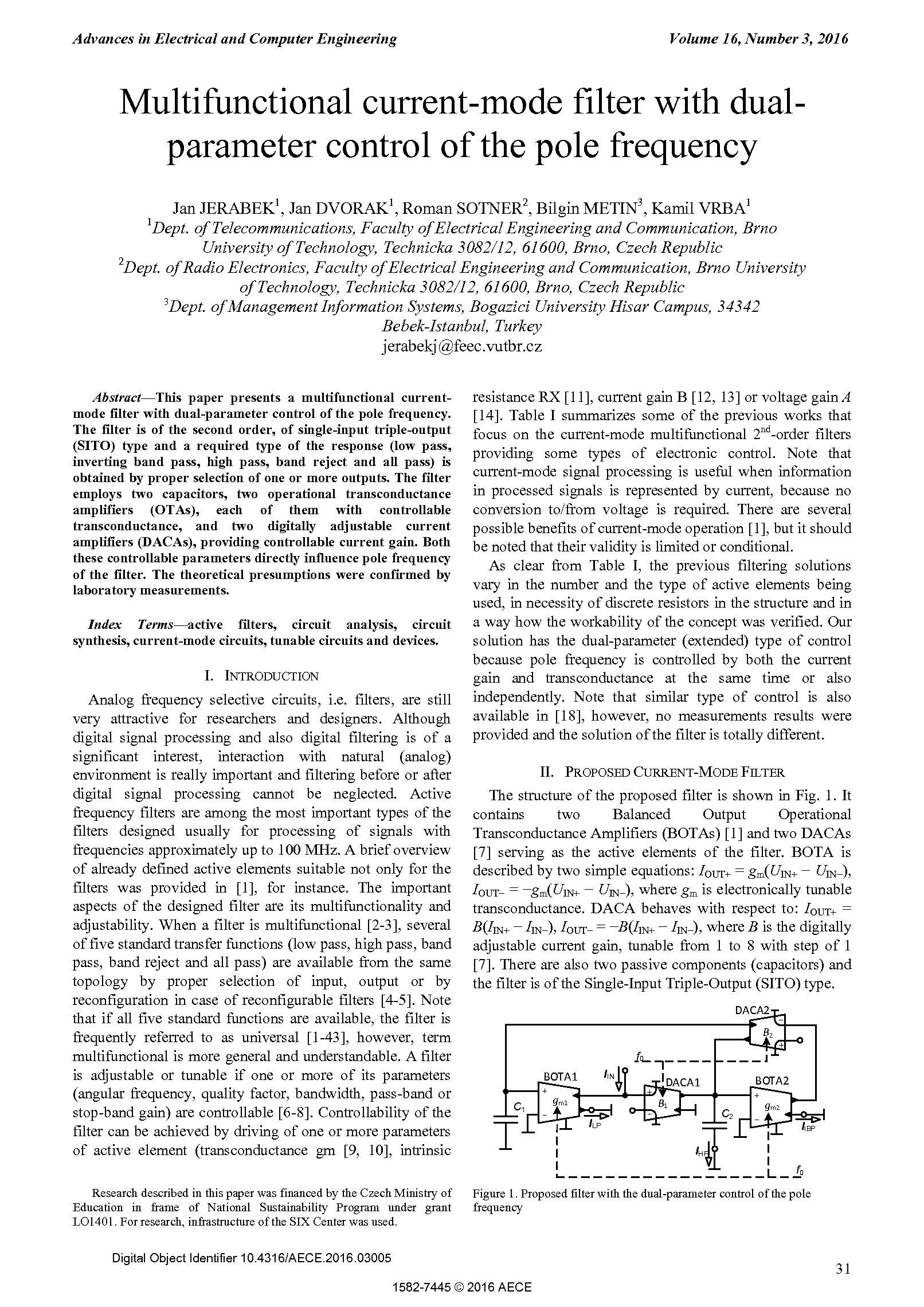 PDF Quickview for paper with DOI:10.4316/AECE.2016.03005