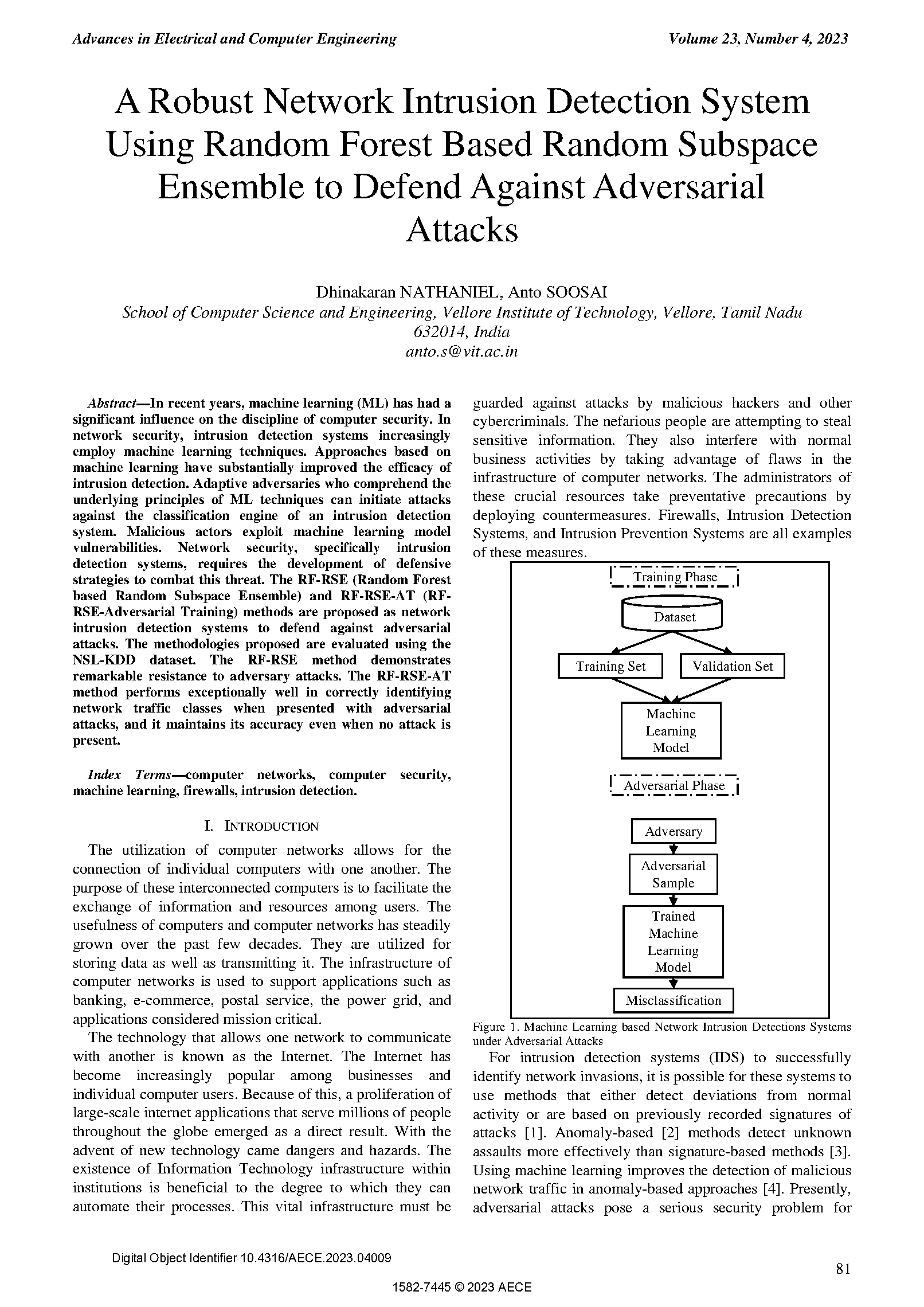 PDF Quickview for paper with DOI:10.4316/AECE.2023.04009